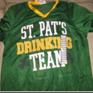 St Patrick’s day drinking team jersey shirt